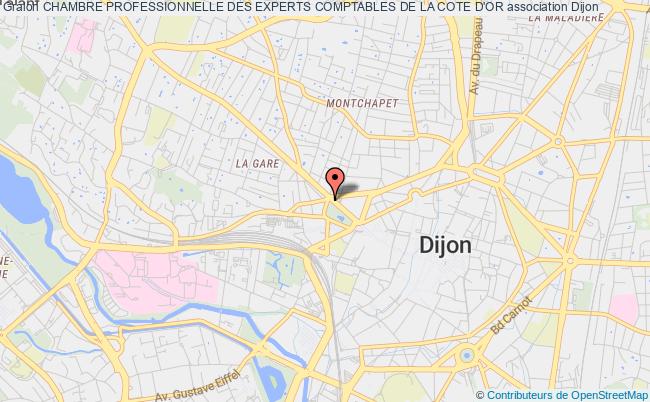 plan association Chambre Professionnelle Des Experts Comptables De La Cote D'or Dijon