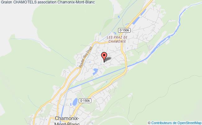 plan association Chamotels Chamonix-Mont-Blanc