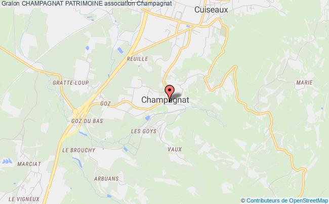 plan association Champagnat Patrimoine Champagnat