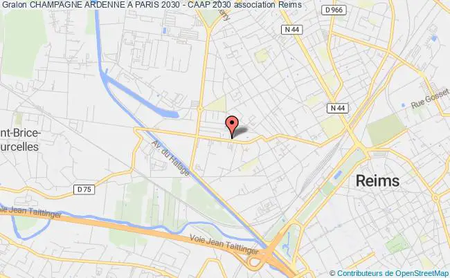 plan association Champagne Ardenne A Paris 2030 - Caap 2030 Reims