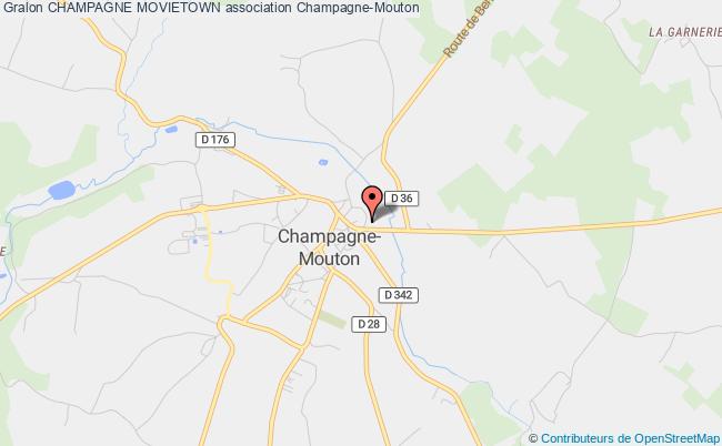plan association Champagne Movietown Champagne-Mouton