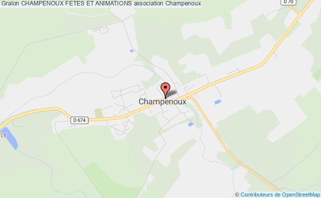 plan association Champenoux Fetes Et Animations Champenoux