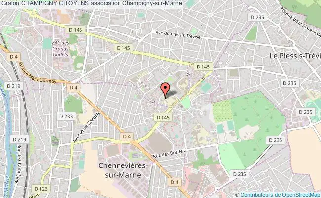 plan association Champigny Citoyens Champigny-sur-Marne