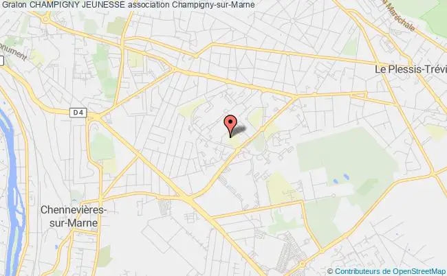 plan association Champigny Jeunesse Champigny-sur-Marne