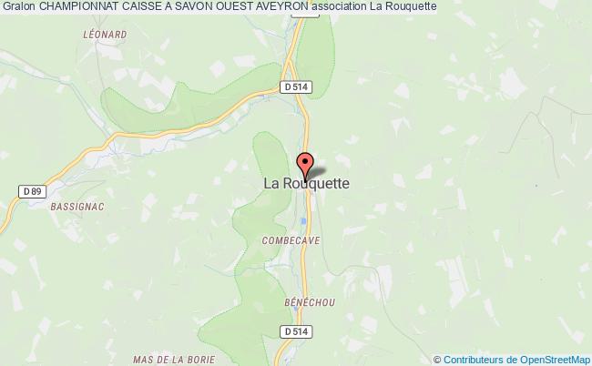 plan association Championnat Caisse A Savon Ouest Aveyron Bas Ségala