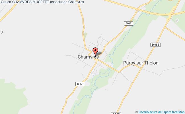 plan association Chamvres-musette Chamvres