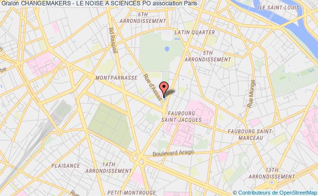 plan association Changemakers - Le Noise A Sciences Po Paris