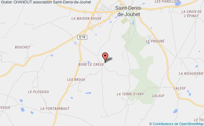 plan association Chanout Saint-Denis-de-Jouhet