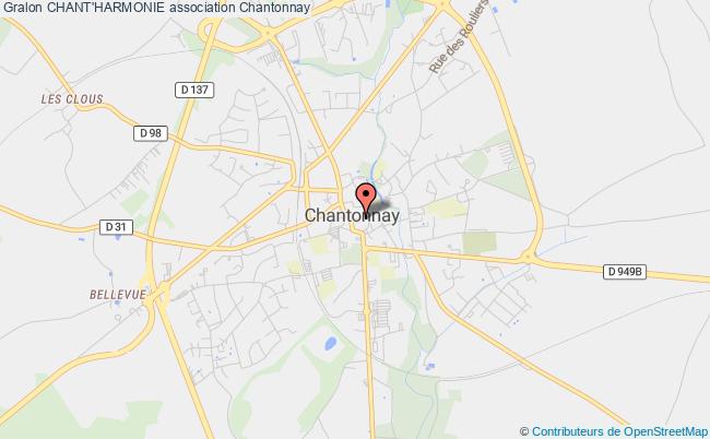 plan association Chant'harmonie Chantonnay