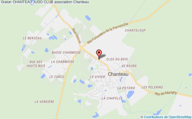plan association Chanteau Judo Club Chanteau