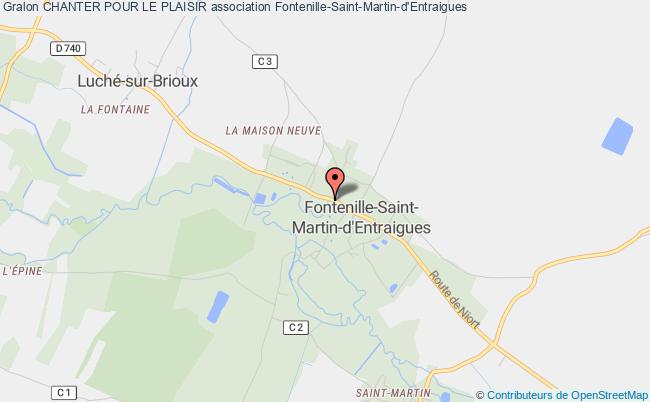 plan association Chanter Pour Le Plaisir Fontenille-Saint-Martin-d'Entraigues