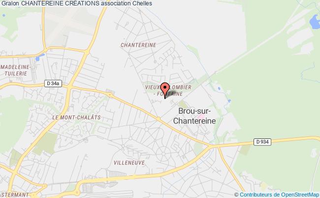 plan association Chantereine CrÉations Chelles