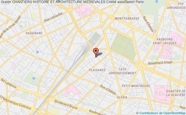 plan association Chantiers Histoire Et Architecture Medievales Cham Paris