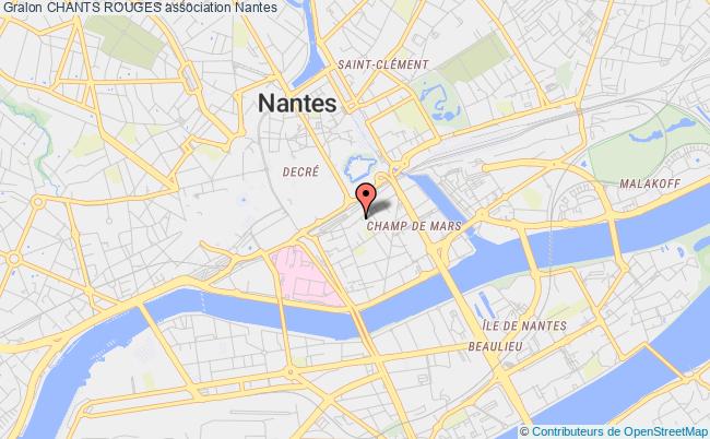 plan association Chants Rouges Nantes