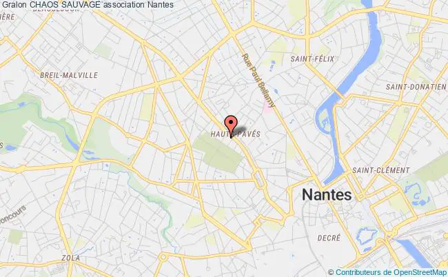 plan association Chaos Sauvage Nantes