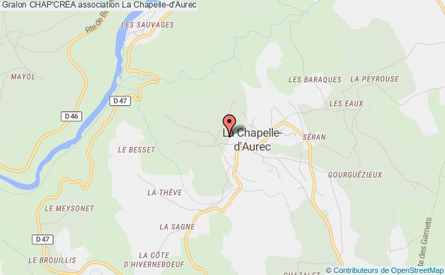 plan association Chap'crÉa Chapelle-d'Aurec