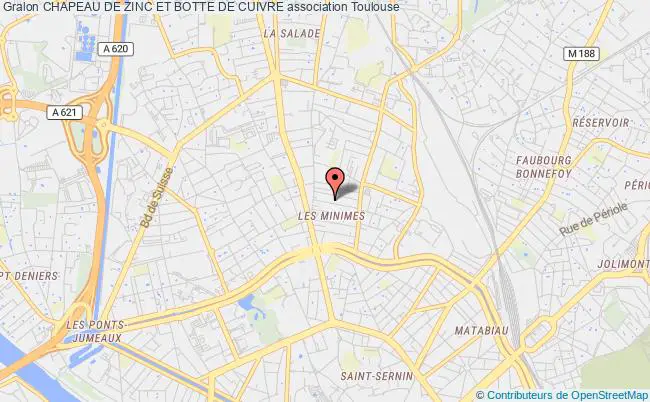 plan association Chapeau De Zinc Et Botte De Cuivre Toulouse