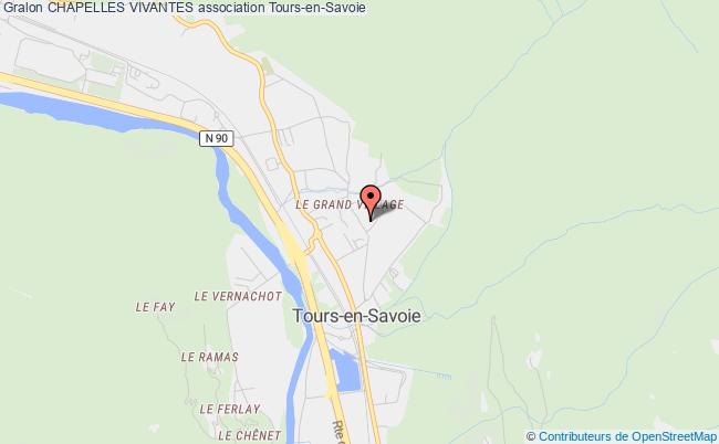 plan association Chapelles Vivantes Tours-en-Savoie