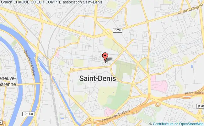 plan association Chaque Coeur Compte Saint-Denis