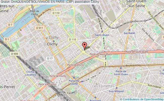 plan association Chaquenos Bolivianos En Paris (cbp) Clichy
