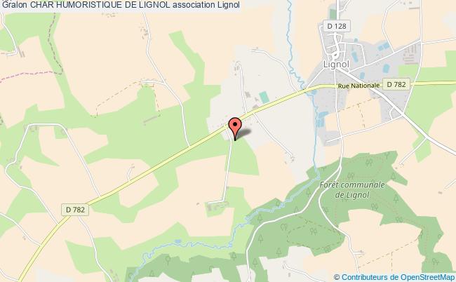 CHAR HUMORISTIQUE DE LIGNOL