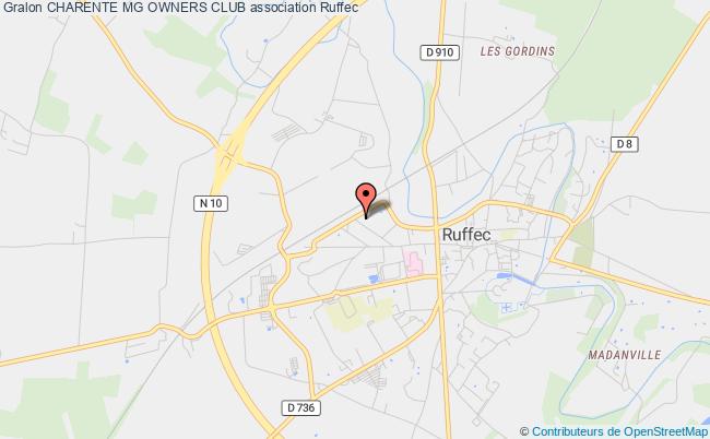 plan association Charente Mg Owners Club Ruffec