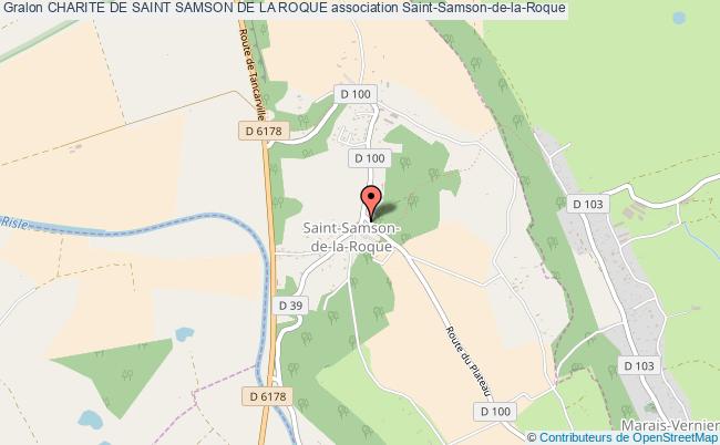 plan association Charite De Saint Samson De La Roque Saint-Samson-de-la-Roque