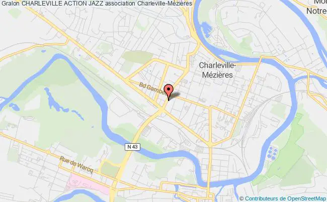 plan association Charleville Action Jazz Charleville-Mézières