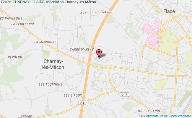 plan association Charnay Loisirs Charnay-lès-Mâcon