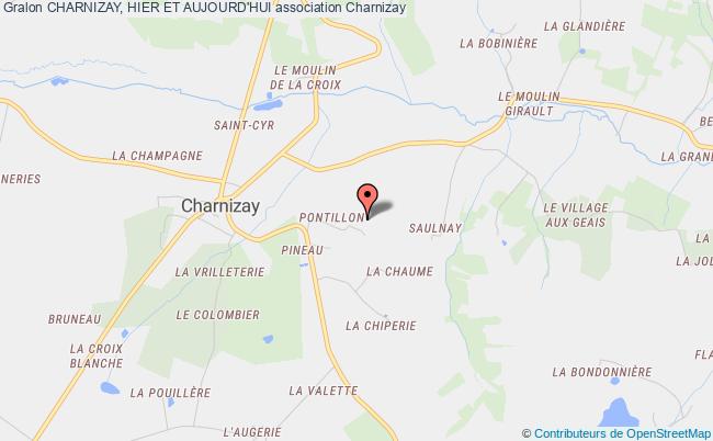 plan association Charnizay, Hier Et Aujourd'hui Charnizay