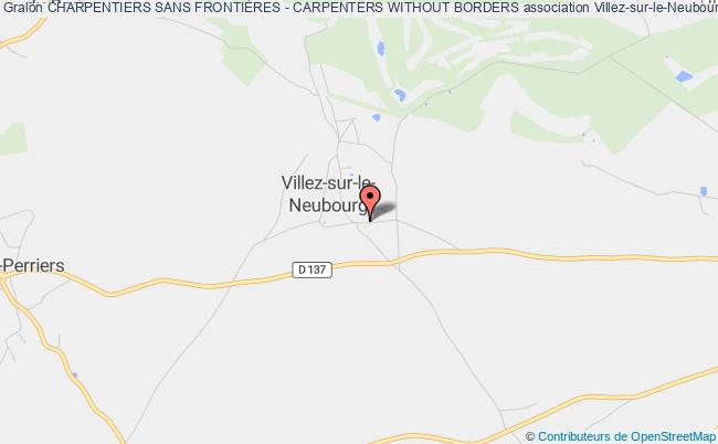 plan association Charpentiers Sans FrontiÈres - Carpenters Without Borders Villez-sur-le-Neubourg