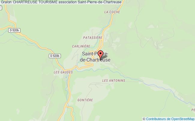 plan association Chartreuse Tourisme Saint-Pierre-de-Chartreuse