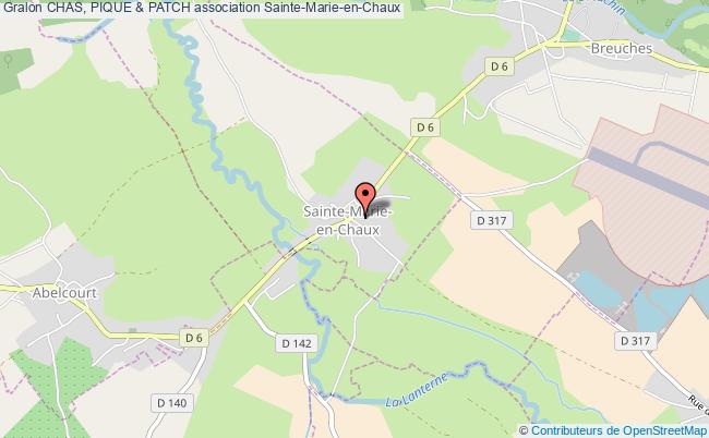 plan association Chas, Pique & Patch Sainte-Marie-en-Chaux