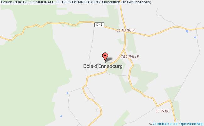 plan association Chasse Communale De Bois D'ennebourg Bois-d'Ennebourg