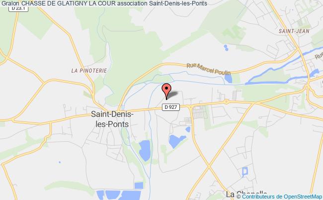 plan association Chasse De Glatigny La Cour Saint-Denis-Lanneray