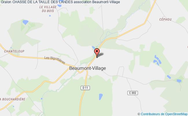 plan association Chasse De La Taille Des Landes Beaumont-Village
