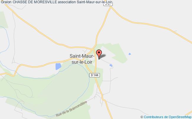 plan association Chasse De Moresville Saint-Maur-sur-le-Loir