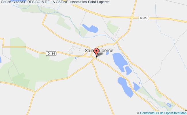 plan association Chasse Des Bois De La Gatine Saint-Luperce
