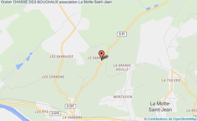 plan association Chasse Des Bouchaux La    Motte-Saint-Jean