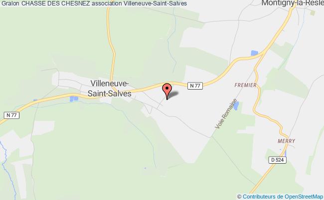 plan association Chasse Des Chesnez Villeneuve-Saint-Salves