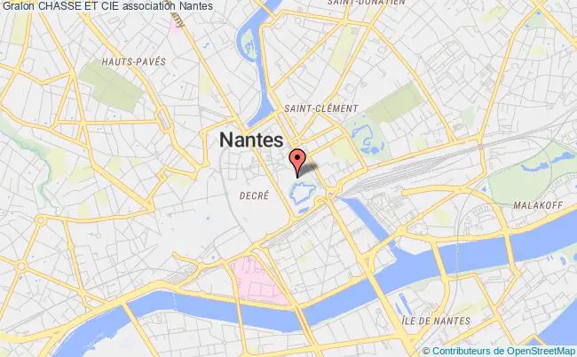 plan association Chasse Et Cie Nantes