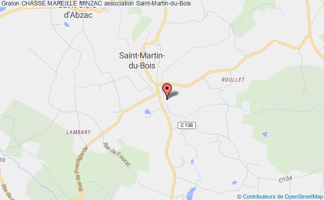 plan association Chasse Mareille Minzac Saint-Martin-du-Bois