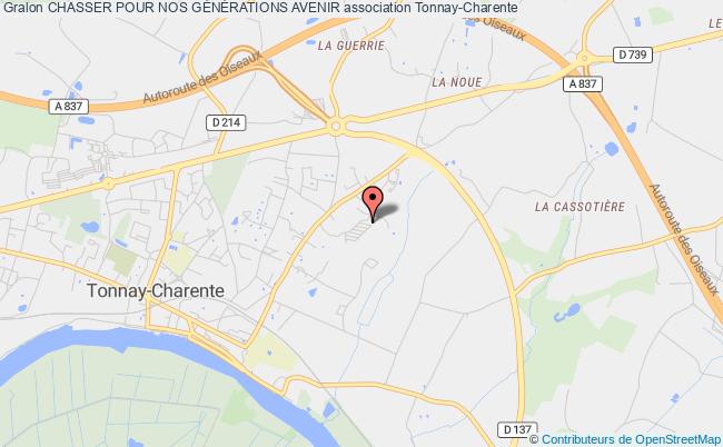plan association Chasser Pour Nos GÉnÉrations Avenir Tonnay-Charente