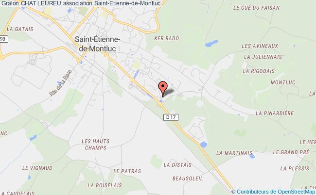 plan association Chat Leureu Saint-Étienne-de-Montluc