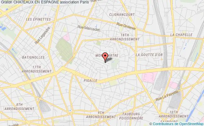 plan association Chateaux En Espagne Paris