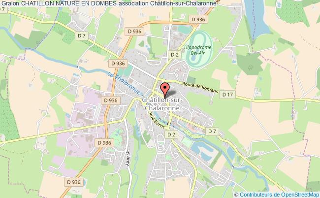 plan association Chatillon Nature En Dombes Châtillon-sur-Chalaronne