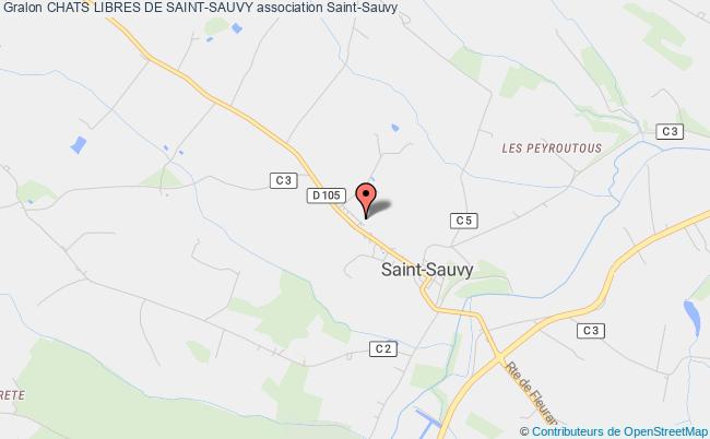 plan association Chats Libres De Saint-sauvy Saint-Sauvy
