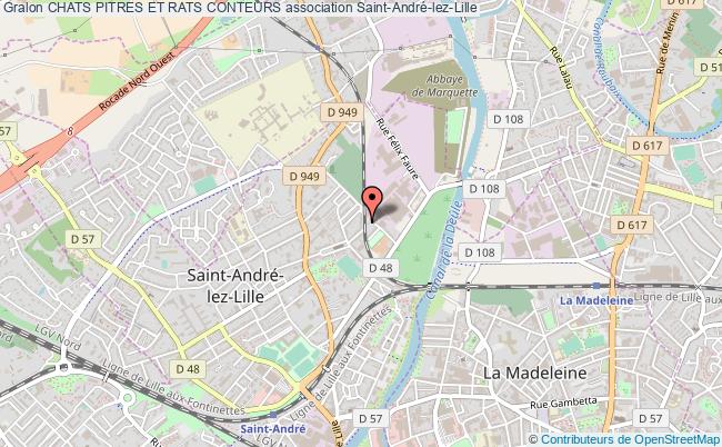 plan association Chats Pitres Et Rats Conteurs Saint-André-lez-Lille