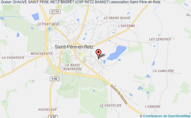 plan association Chauve Saint Pere Retz Basket (csp Retz Basket) Saint-Père-en-Retz
