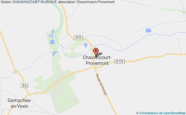 plan association Chauvincourt Musique Chauvincourt-Provemont